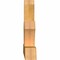 Ekena Millwork Richland Rough Sawn Timber Gable Bracket, Western Red Cedar, 72"W x 33"H x 6"D x 6"F, 11/12 Pitch GBW072X33X0606RIC00RWR - alternate 2